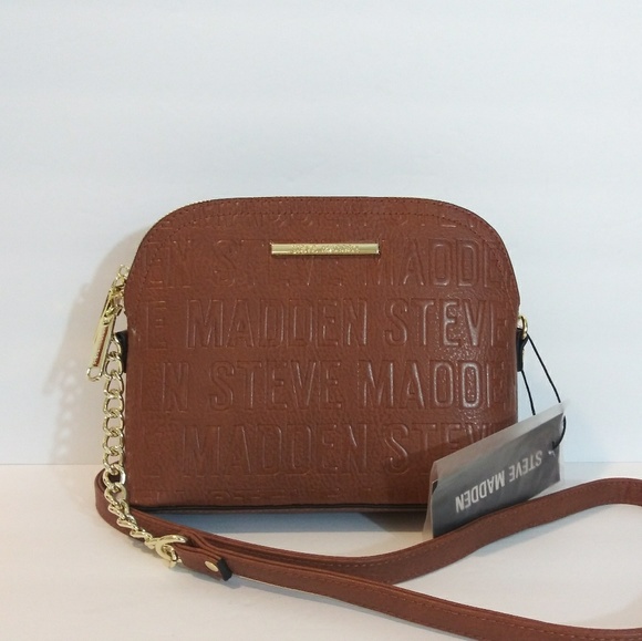 Steve Madden Handbags - NWT STEVE MADDEN LOGO DOME CROSSBODY BAG PURSE